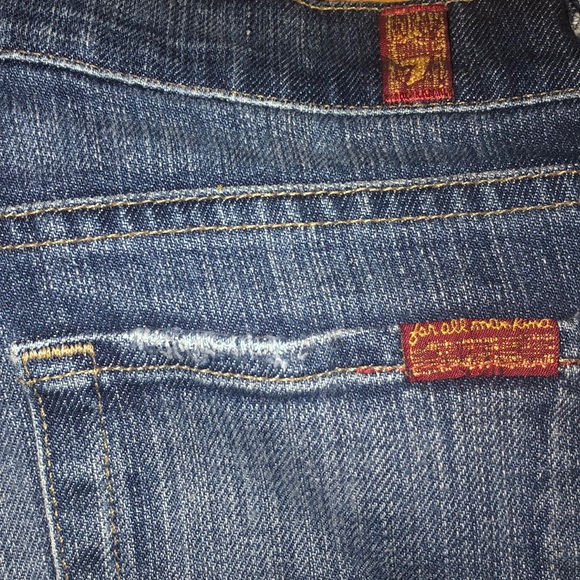 well loved 7 for ALL Mankind Flip Flop bootcut - Picture 2 of 2